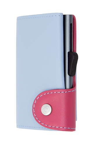 Bright Women Wallets Ice/ Cherry Grey cardholder