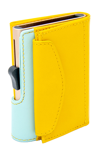 C-secure_Single_color_wallet_coinwallet_SaffronAqua_ChampagneGold_BACK_XL