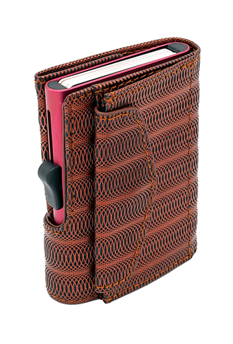 XL Coin wallet Red Metallic